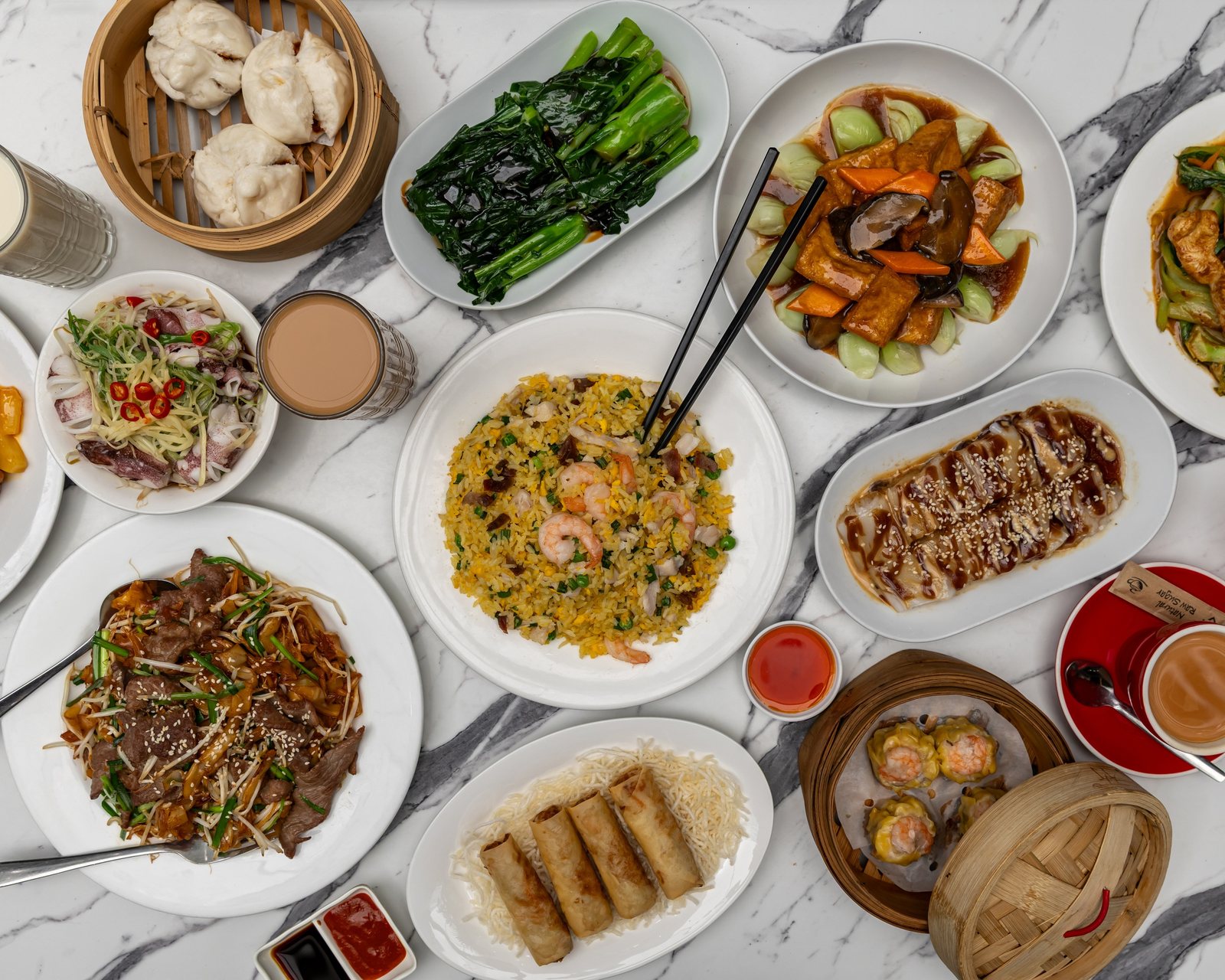 The Cockatoo table spread